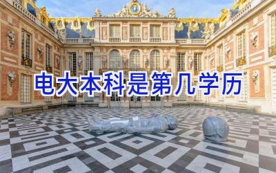 电大本科是第几学历