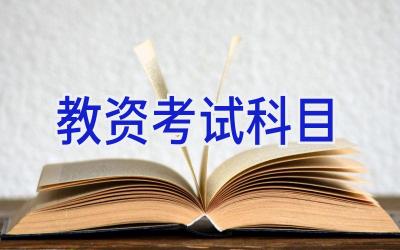 教资考试科目