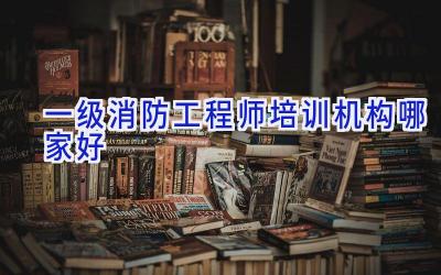 一级消防工程师培训机构哪家好
