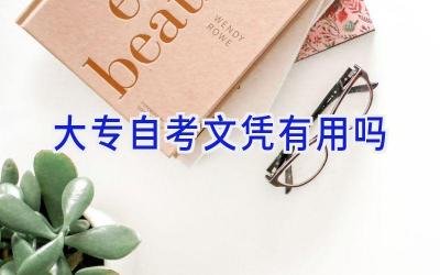 大专自考文凭有用吗
