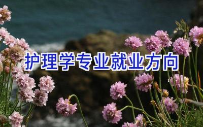 护理学专业就业方向