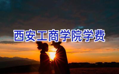 西安工商学院学费