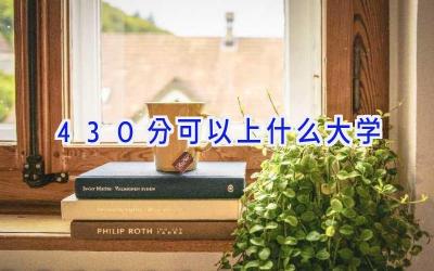 430分可以上什么大学