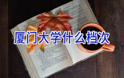 厦门大学什么档次