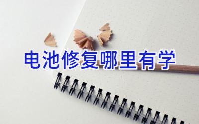 电池修复哪里有学