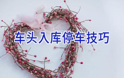 车头入库停车技巧