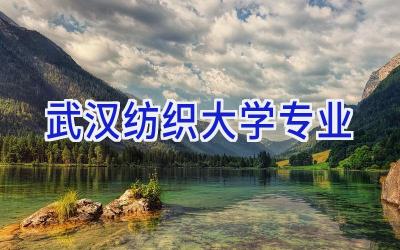 武汉纺织大学专业
