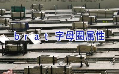 brat字母圈属性