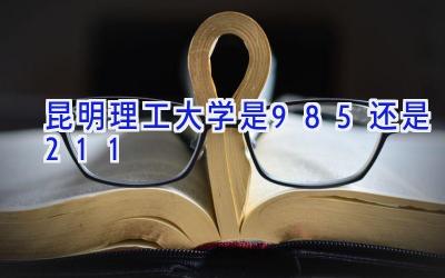 昆明理工大学是985还是211