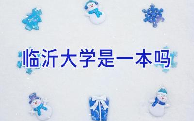 临沂大学是一本吗