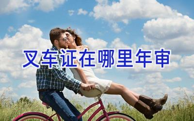 叉车证在哪里年审