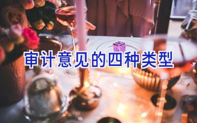 审计意见的四种类型